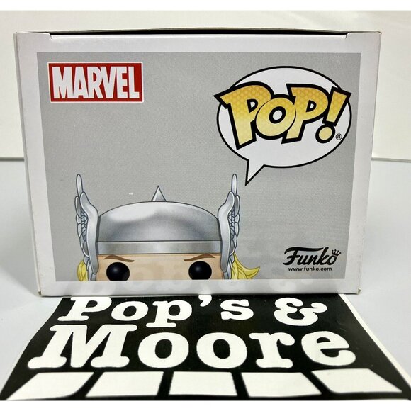 Funko Pop! Marvel: Thor 438 Exclusive Vaulted Figure W/Box damaged & Protector - Picture 6 of 16